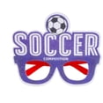 thumbnail image 1 of Pieza de utilería Gafas Gafas de fiesta Accesorios de fútbol Cumpleaños decorativos Novedad Palabra Gafas de sol Foto Copa divertida Aficionados temáticos Favores de fútbol, 1 of 8