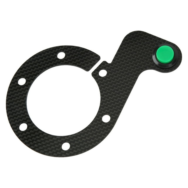 KIT Externe de Bouton de Klaxon de Volant en Fibre de Carbone 6 Trous Course NARDI VERTEX