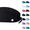 5# Black, variant on Scrub Caps Womern Men Ponytail Classic Surgical Style Scrub Working Hat Unisex