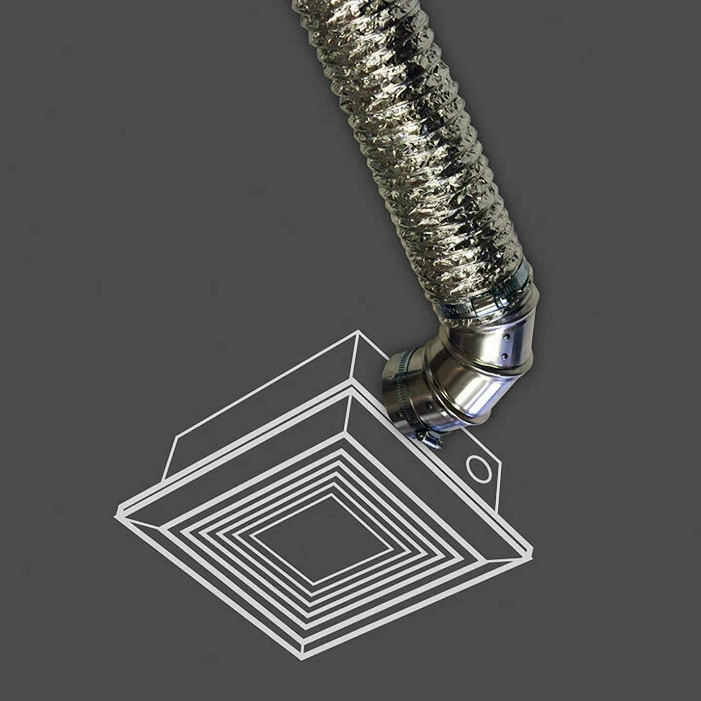 E4E24Zw Aluminum Elbow 4 Inch Elbow Duct Connector Dundas Jafine