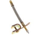 thumbnail image 2 of LOVIVER Adaptateur d'Extension de Tige de Valve de Pneu en Acier Inoxydable Tressé pour Clip Métallique, 2 of 8