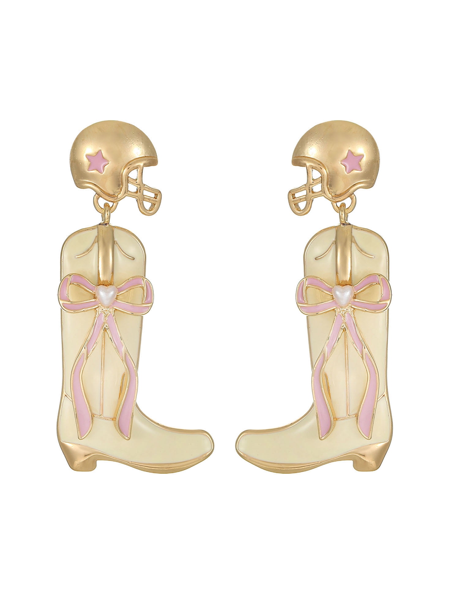 Packed Party Tailgate Cowgirl Earrings