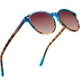 thumbnail image 1 of Gafas de sol DUCO Retro Round UV400 polarizadas para mujer y hombre, 1 of 6