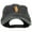 Black, variant on Seahorse Embroidered Washed Cotton Cap - White OSFM