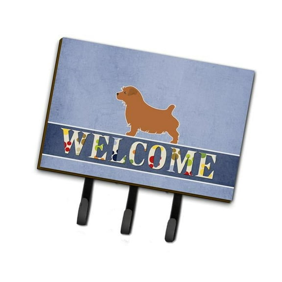 Carolines Treasures BB5513TH68 Norfolk Terrier Welcome Leash or Key Holder