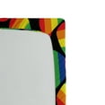 thumbnail image 2 of Ambesonne Rainbow Fitted Sheet, Hearts Gay Pride Flag, Twin Size, Multicolor, 2 of 2