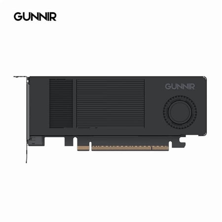 GUNNIR Intel Arc Pro B50 16G Low Profile Graphics Card, Single Slot 16GB GDDR6 Workstation GPU, 8K Support, 2x HDMI 2.1 1x DP 2.1, SFF Compact