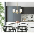 thumbnail image 5 of Westinghouse Lighting  Sylvestre Three Light Indoor Chandelier 3-Light, 5 of 5