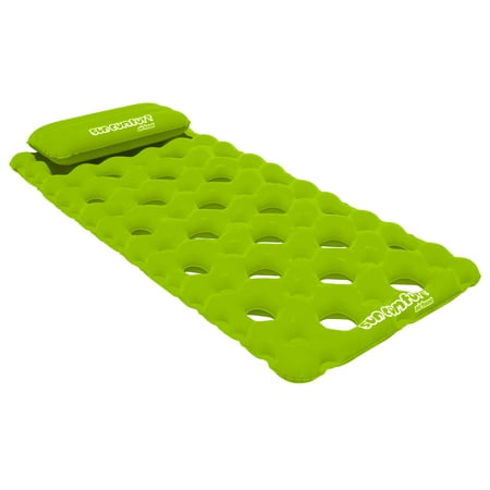 SUN COMFORT COOL SUEDE Pool Mattress, Lime