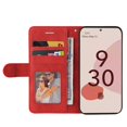 thumbnail image 2 of Wallet Case for Google Pixel 7 Pro with Card Slots Cash Holder Magnetic Clasp Flip Folio Cover, Premium Luxury PU Leather Kickstand Soft Silicone Shockproof Protective Case, Red, 2 of 8