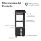 thumbnail image 3 of Mueble De Cocina Para Horno Madesa Reims 70cm 3 Puertas NN, 3 of 10