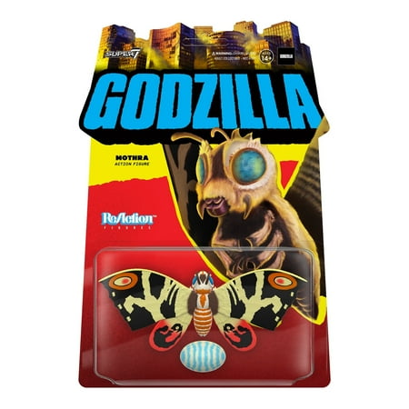 Super7 Godzilla Mothra Toho Reaction Figure 3.75 Inch