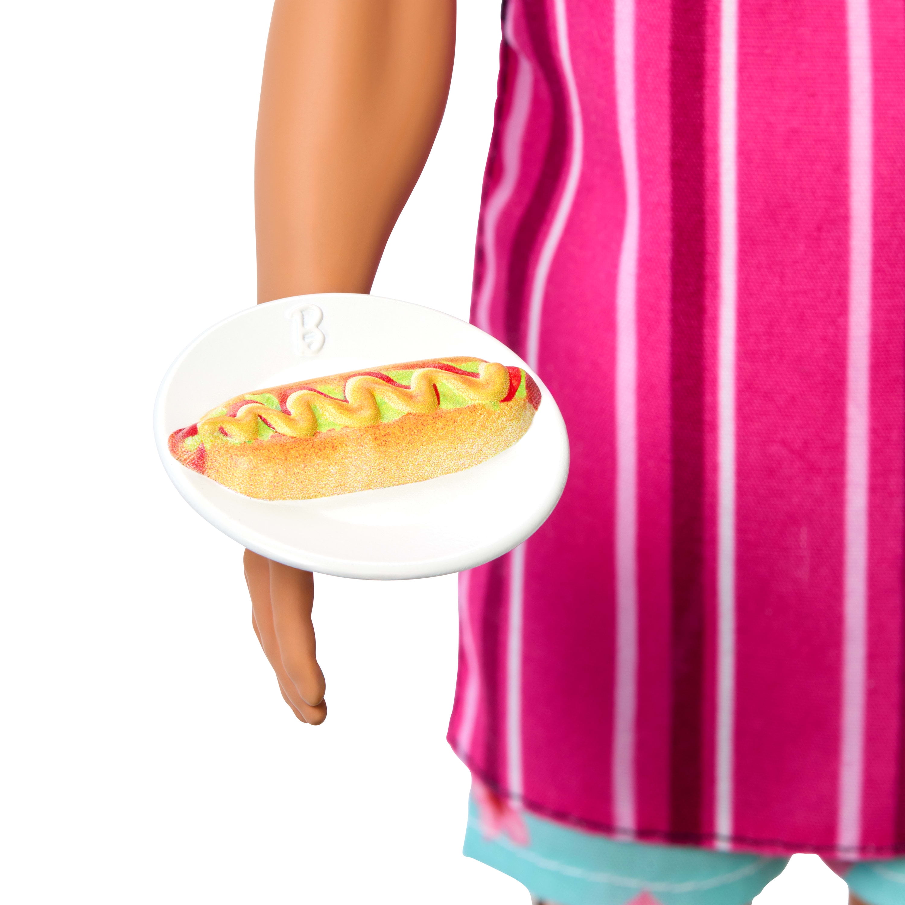 Barbie Mysteries: Beach Detectives Ken Doll in Signature Outfit with Storytelling Accessories