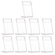 thumbnail image 2 of 9Pcs Acrylic Display Stand L-shape Slanted Sign Holders Desktop Paper Menu Holder, 2 of 5