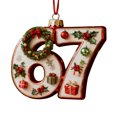 thumbnail image 1 of 67 adornos navideños planos en 2D divertidos Six Seven Meme Decoración navideña Regalos para adolescentes y adultos amantes del humor, 1 of 7