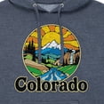 thumbnail image 3 of Instant Message - Groovy Colorado - Men's Pullover Hooded Fleece Sweatshirt, 3 of 7