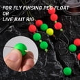 thumbnail image 4 of Dr.Fish 100 Pack Pompano Rig Floats Foam Floats for Surf Fishing Live Bait Rig Bottom Rig Walleye Rig, 4 of 4