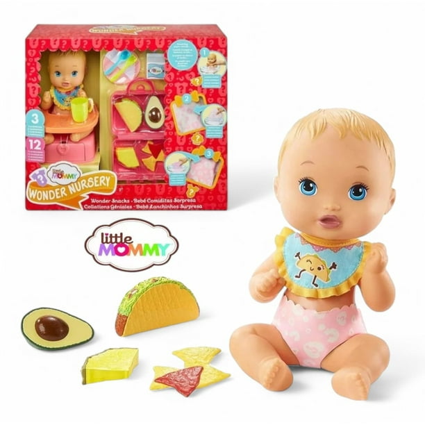Little Mommy Wonder Nursery Bebe Comiditas Sorpresa GFK75 Bodega