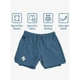 thumbnail image 5 of Zilpu Mens Quick Dry Athletic Performance Shorts w/Zipper Pocket (7 inch), 5 of 6