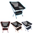 thumbnail image 4 of Soidarity Silla de malla plegable para exteriores, marco de aleación de aluminio, Camping, pesca, Picnic, silla plegable portátil carpas azul oscuro Soidarity OD000060-03B, 4 of 6