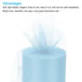 thumbnail image 3 of Uxcell Tulle Rolls Fabric Spools 6" 100 Yards Water Blue for Decoration Wrapping Wedding DIY Crafts, 3 of 5