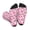 2 Black-2, variant on Cute Flamingo Print Crew Socks for Men and Women, Men's Soft Moisture-wicking Sock
