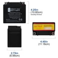 thumbnail image 2 of Batterie de Remplacement YTX5L-BS pour KTM XC-W 530CC 02-'09, 2 of 6
