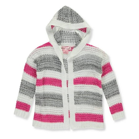- Pink Angel Little Girls' Toddler Hooded Cardigan (Sizes 2T - 4T)