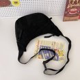 thumbnail image 2 of 7803 Bolso Bandolera Gran Capacidad Moderno Y Versátil Bolso Pana para Mujer (negro), 2 of 9