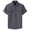 C72/Grey52, variant on Rggeeun Shirts For Men Male Summer Lapel Pocket Solid Color Washed Denim Short Sleeve Shirt Lightweight Fashion Leisure Tops