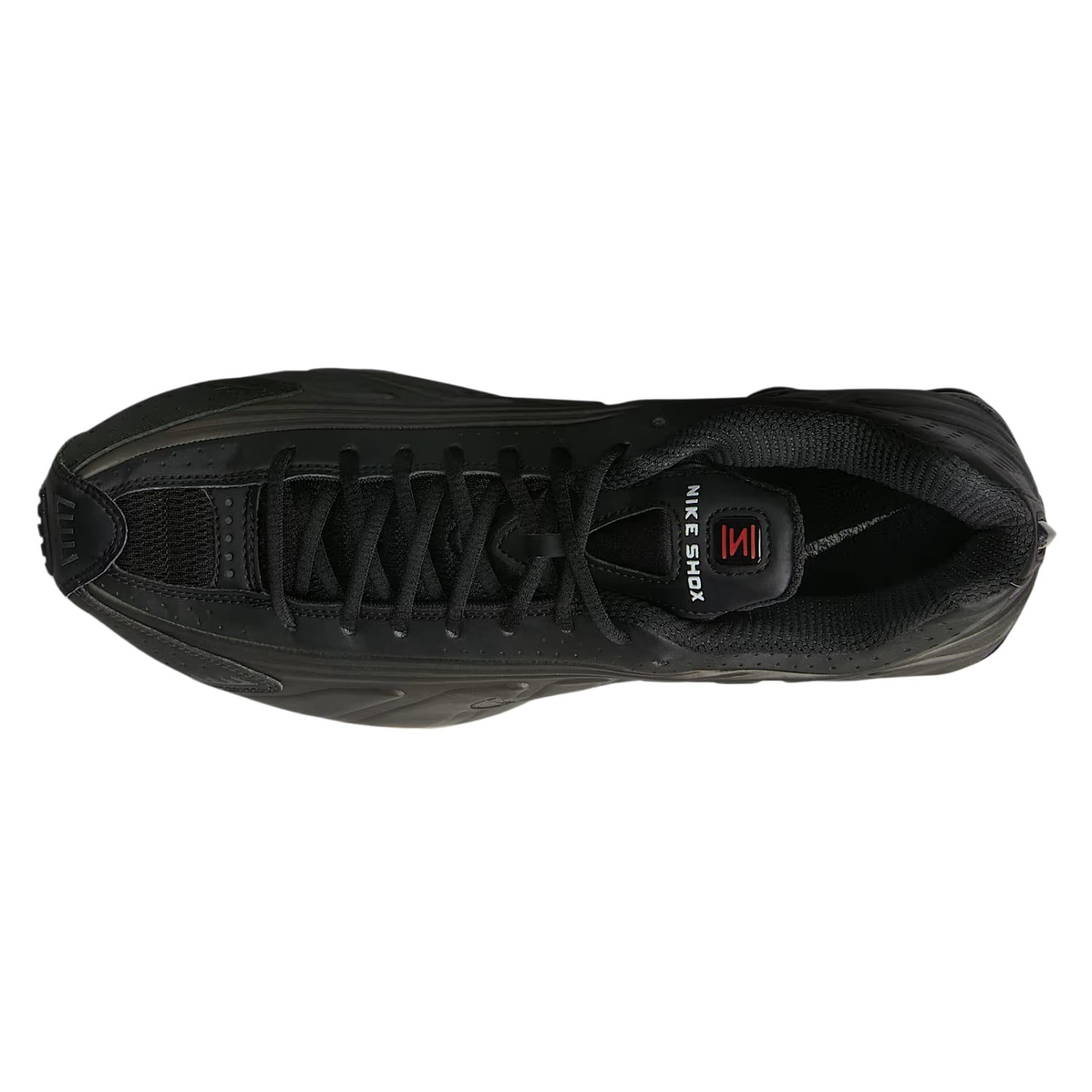 Men's Nike Shox R4 Black/Black-Black (HQ1988 001) - 10