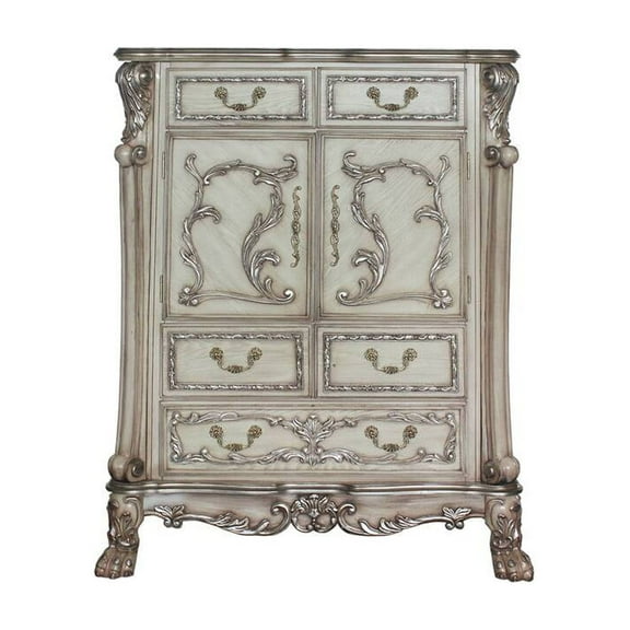 Acme Dresden Chest in Vintage Bone White