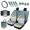 Beach Seashell Pattern, variant on POLERO 15 Piece Car Seat Cover Full Set, Steering Wheel Cover, Seat Belt Pads, Cup Coasters, Car Trash Bag, Center Console Pad, Key Fob Holder for Suv and Sedan