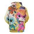 thumbnail image 3 of Super Kitties Sweatshirts Casual Pullover Hoodie Jacket Unisex Hooded Activewear 3D Printed Long Sleeve Sweater with Pocket 5XL, 3 of 8