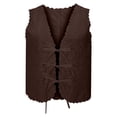 thumbnail image 4 of Tank Tops for Women V Neck Floral Eyelet Embroidery Tie Front Crop Tops, 4 of 6