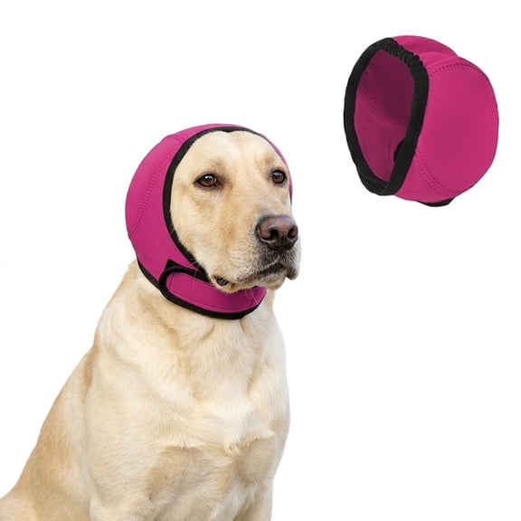 silent wuff dog earmuffs,silentwuff for dogs Noise-Reducing Ear Wrap Headband for Dogs, Soft Comfortable Soothing Fit Design to Help Ease Stress & Anxiety, Lightweight Adjustable for All Seasons