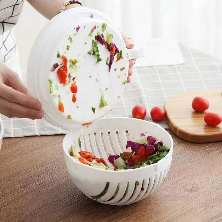 Quick Salad Maker Salad Cutter Bowl Kitchen Gadget Vegetable
