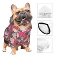 thumbnail image 3 of Fotbe Hearts for Valentines day Sudadera con Estampado para Perros Pequeños – Suéter con Capucha para Mascotas, Tela Suave de Forro Polar con Bolsillo-XX-Large, 3 of 7