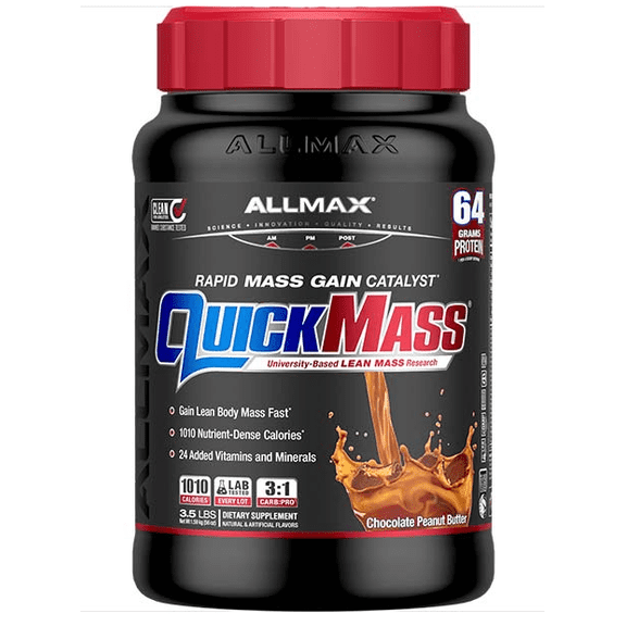 Allmax: QuickMass 3.5lb Chocolate Peanut Butter Flavor