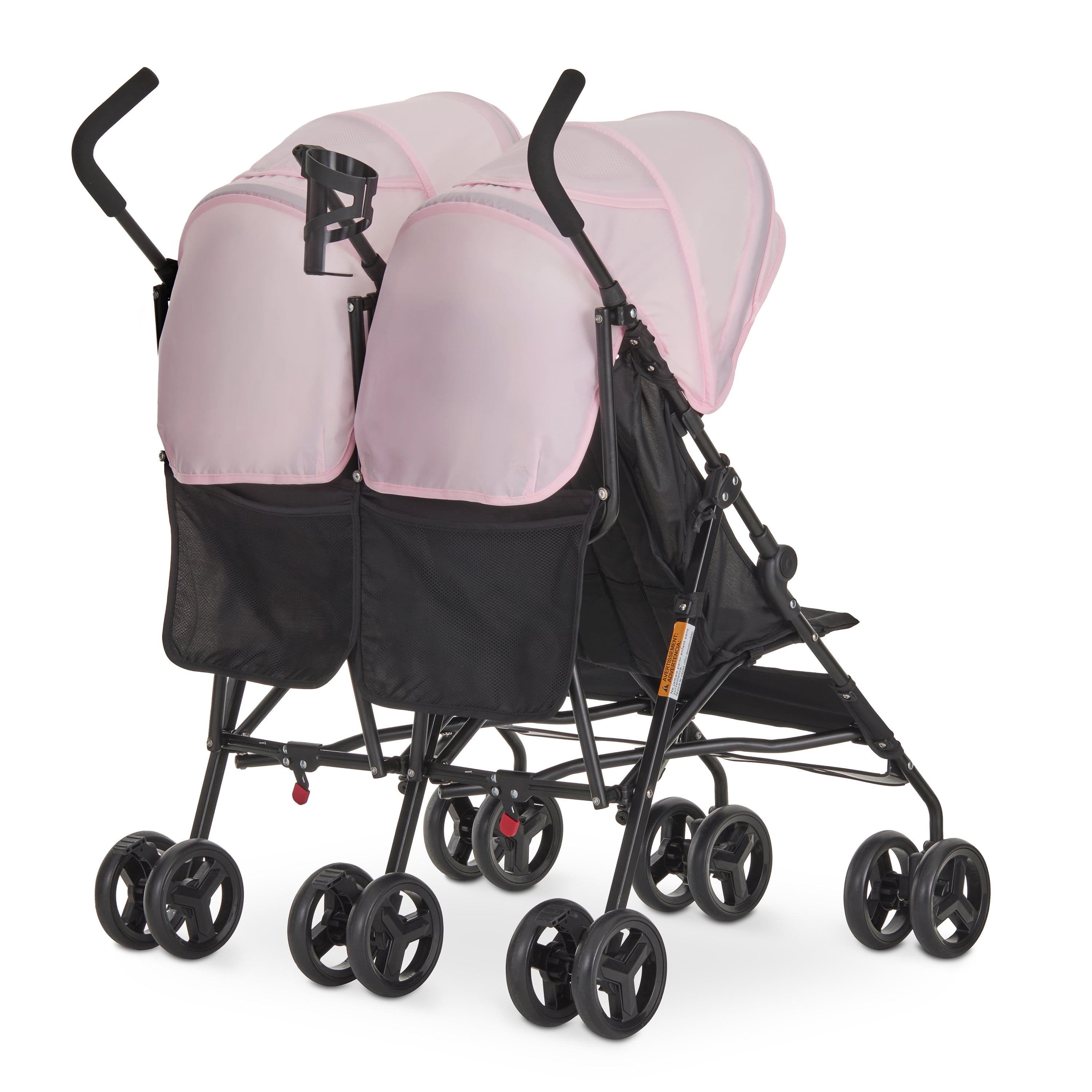 Dream On Me Twin Venture Umbrella Stroller, Pink