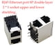 thumbnail image 3 of 1 conector hembra de plástico de metal RJ45 RJ49 de 8 pines para placa PCB SMT/horizontal/vertical, 8P8C, 10P8C, 3 of 5