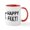 White/Red Inside, variant on CafePress - Happy Feet Penguin Mug - 11 oz Ceramic Mug - Novelty Coffee Tea Cup