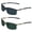 A559_black+gold, variant on Mens Polarized Sunglasses Ultralight Sports Fishing Driving Sunglasses for Men UV Protection Rectangle Metal Frame (Brown+Matte Black)
