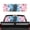 Black Cat Paw Print, variant on FUIALDOLG Tribal Hibiscus Perforated Vinyl Rear Window Decal 66.9 x 22.4 Inch, Waterproof See-Through Sticker for Most Pickup Trucks, UV Protection Decoration