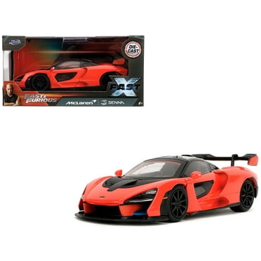 McLaren Senna Red and Black "Fast X" (2023) Movie "Fast & Furious" Series 1/32 Diecast Model Car by Jada