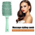thumbnail image 2 of Ygjytge Peine Para Masaje Del Cuero Cabelludo, Cerdas Para Mujer, Cepillo Para Desenredar El Cabello Rizado, Salón (Verde) Ygjytge Para estrenar, 2 of 8