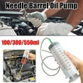 thumbnail image 4 of 100/300/500ml Large Syringe with 100cm Tube Tip Adapter For Drawing Oil Water Feeding Pets Liquid Refilling and, 4 of 6