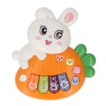 thumbnail image 2 of Cartoon Animal Baby Piano Keyboard Toy, Early Learning Educational Musical Organ Toy for Boy Girl, with Electric Light Design, 2 of 7