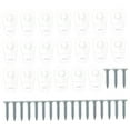 thumbnail image 4 of Beaupretty 20Pcs Cabinet Handle Screws Plastic Transparent for DIY Projects Handyman, 4 of 8