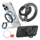 thumbnail image 2 of "Anillo Soporte Magnético Para Iphone 17 16,celular Universal Belug Negro ", 2 of 5